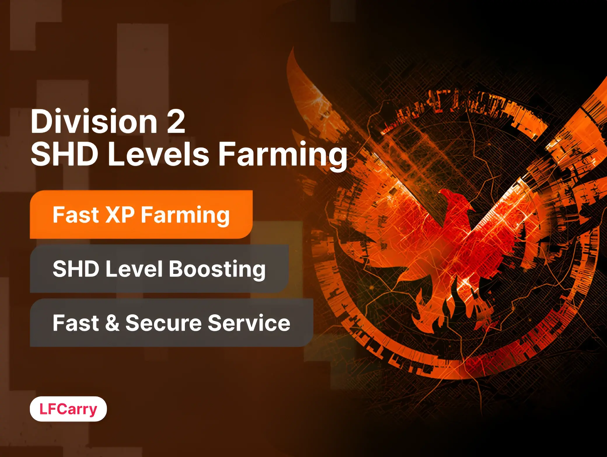 Division 2 SHD Levels Farming