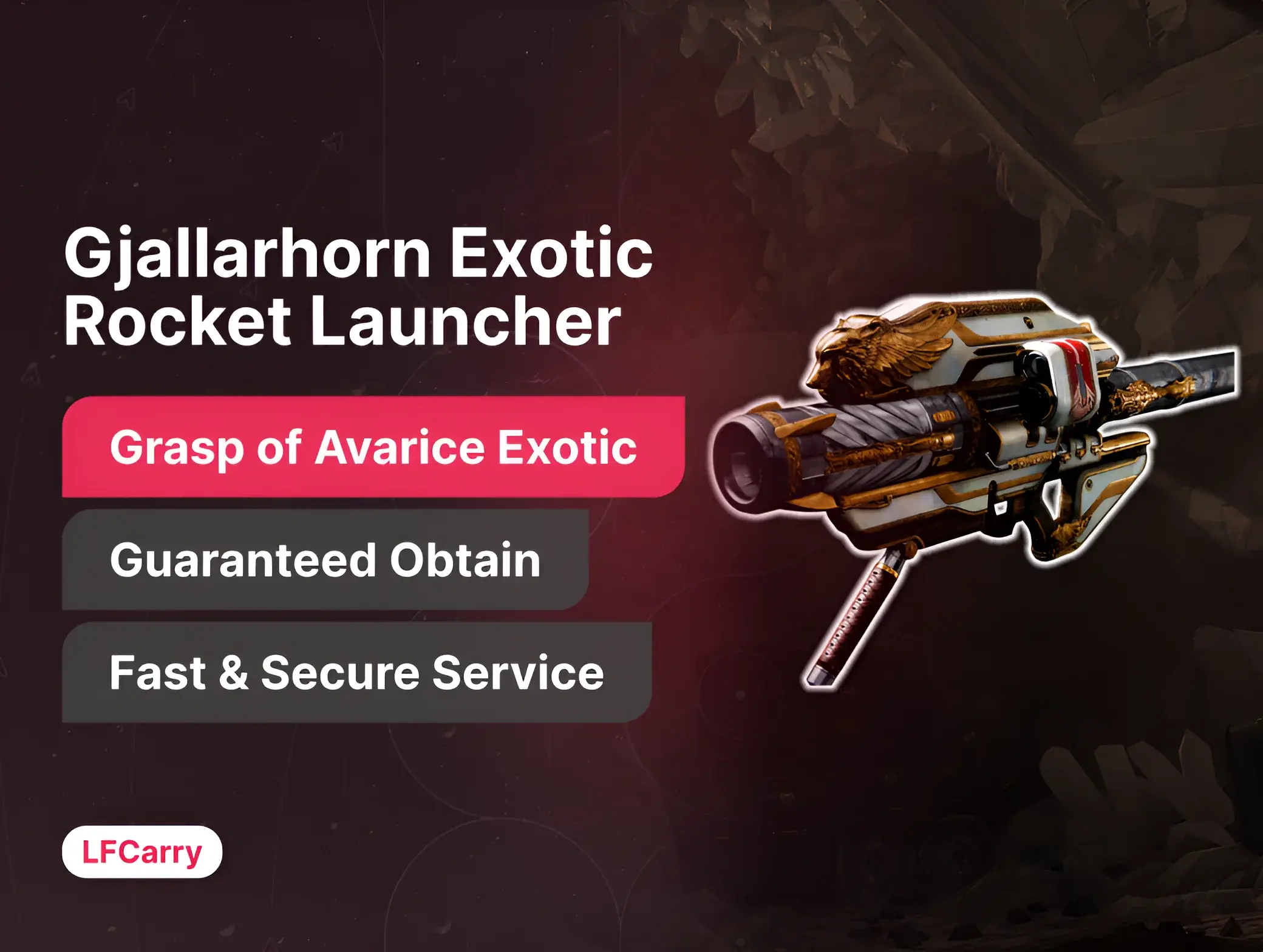 Gjallarhorn Exotic Rocket Launcher Boost