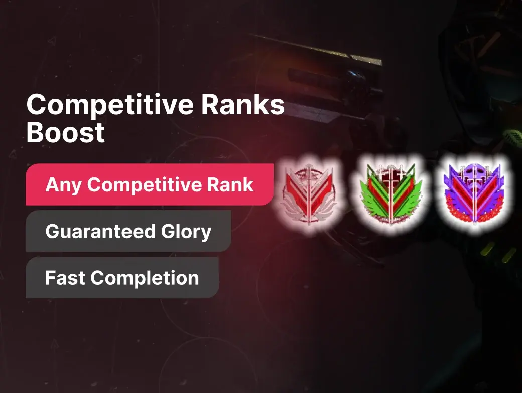 Destiny 2 Competitive Ranks Boost