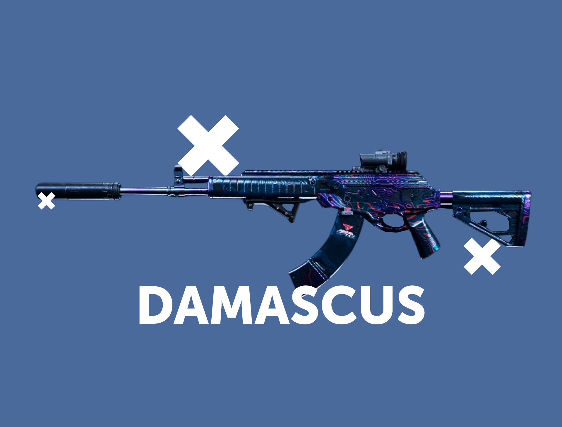 Damascus Camo All Weapons (MW2019)