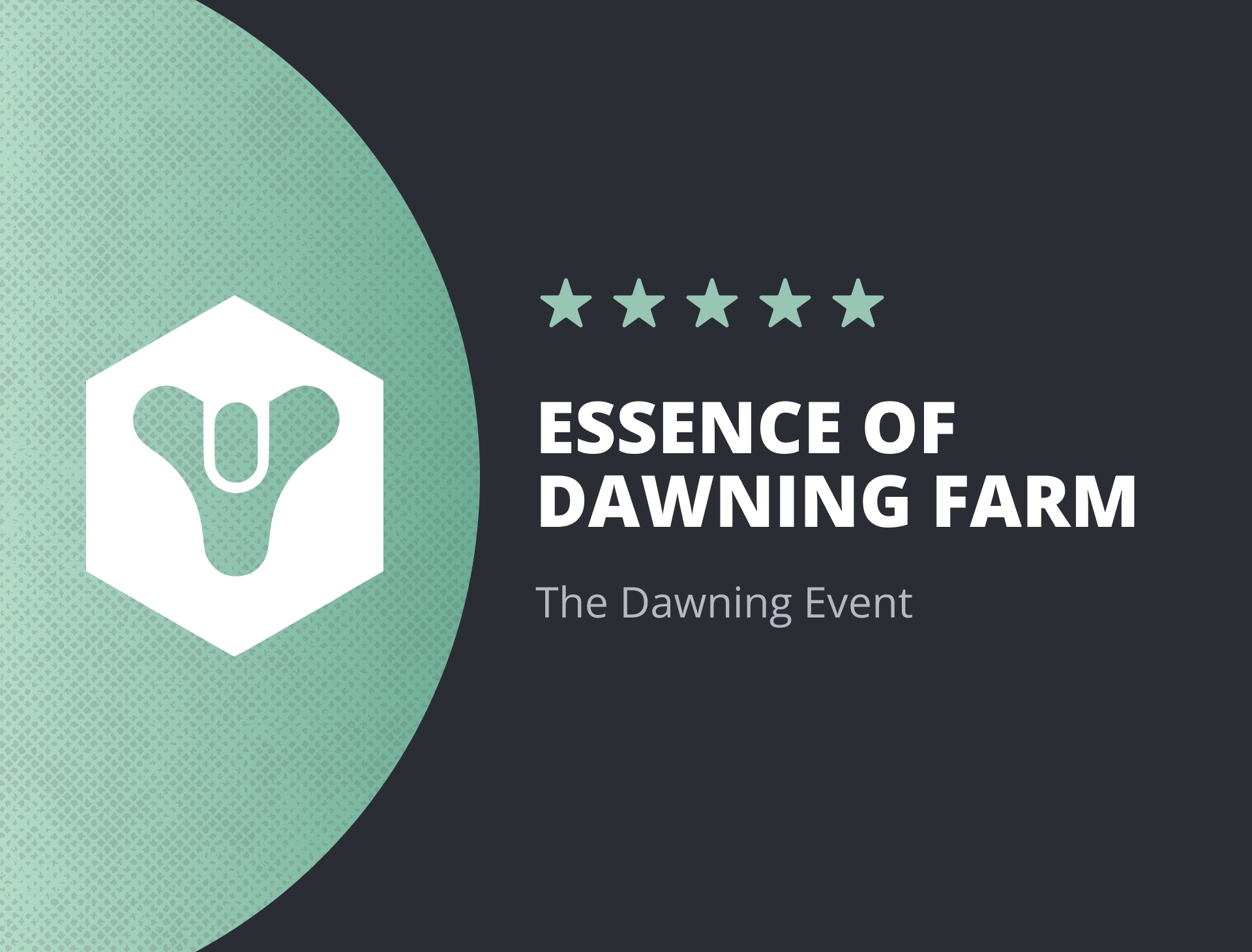 Buy Destiny 2 Essence of Dawning Farm 2023