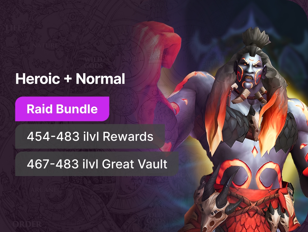 Amirdrassil, The Dream's Hope Raid Carry Bundle: Heroic + Normal - LFCarry