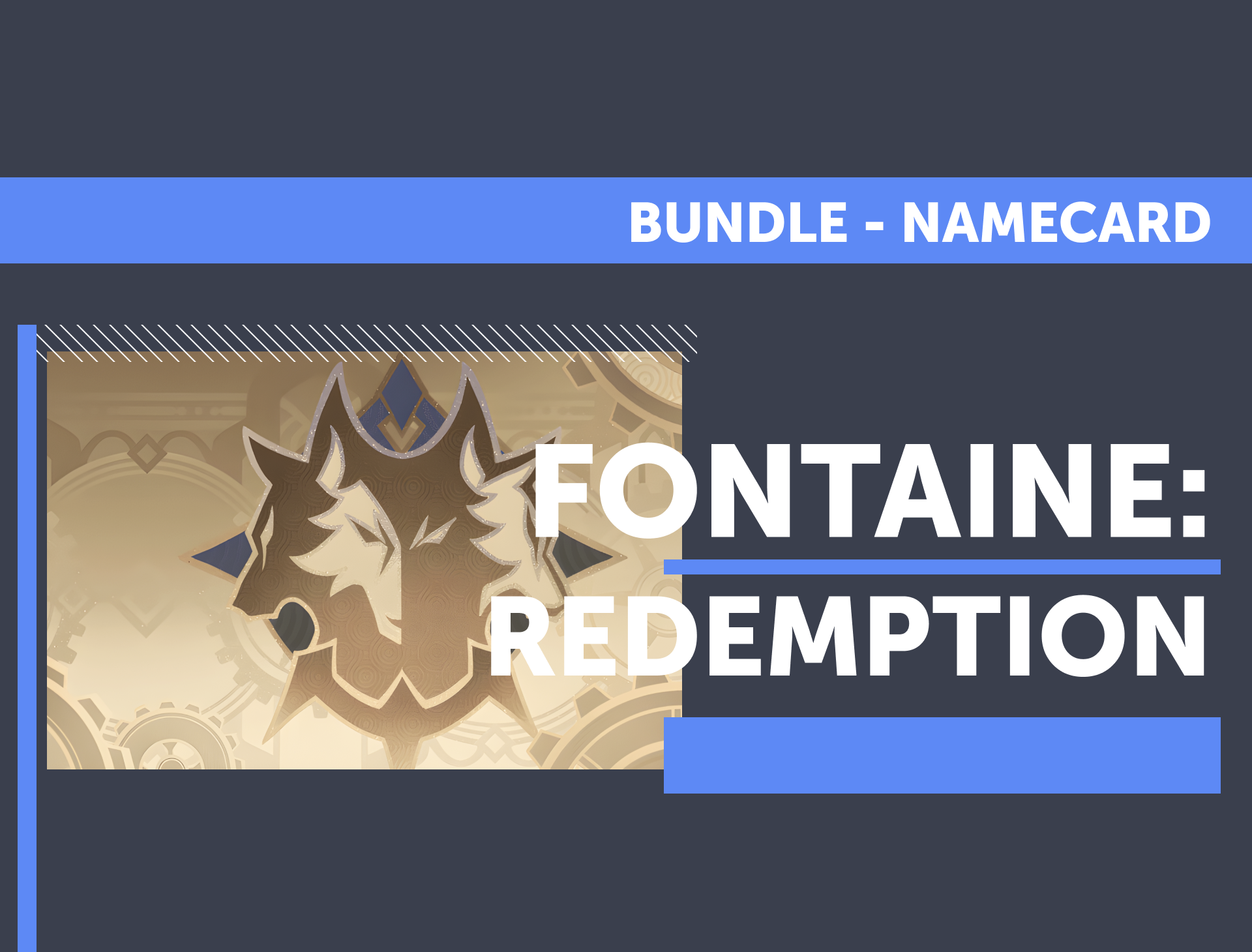 Bundle - Fontaine: Redemption Namecard