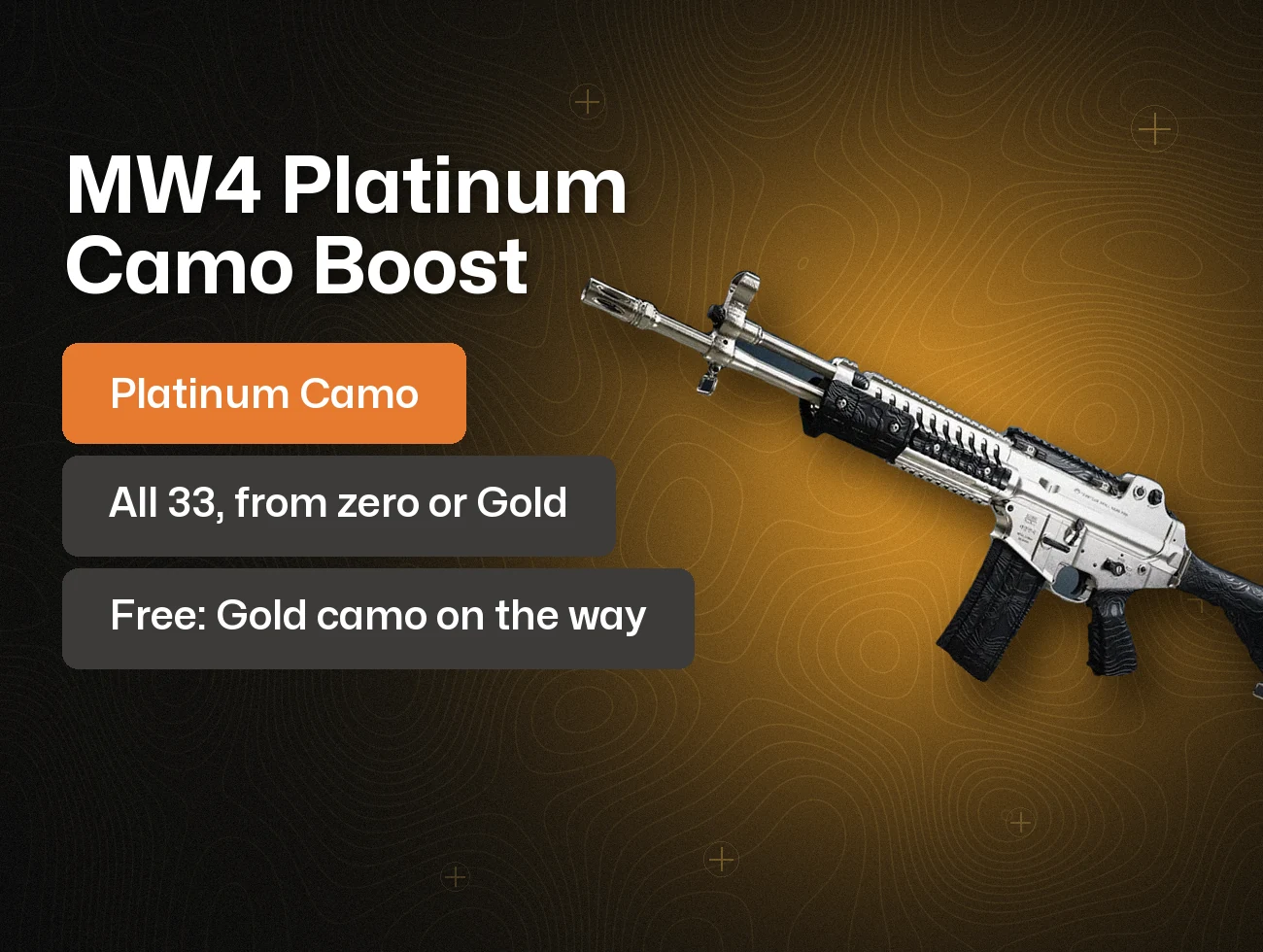 MW4 Platinum Completionist Camo