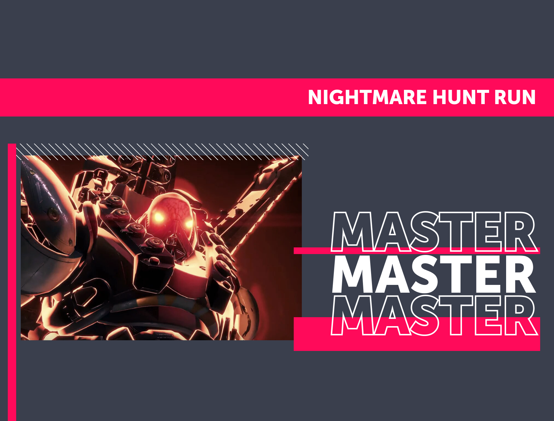Nightmare Hunt Master Run 