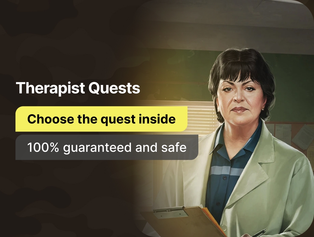 Therapist Quests - Choose the quest inside