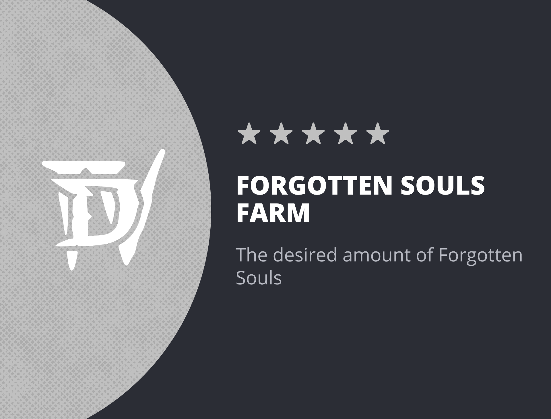 best way to farm forgotten souls