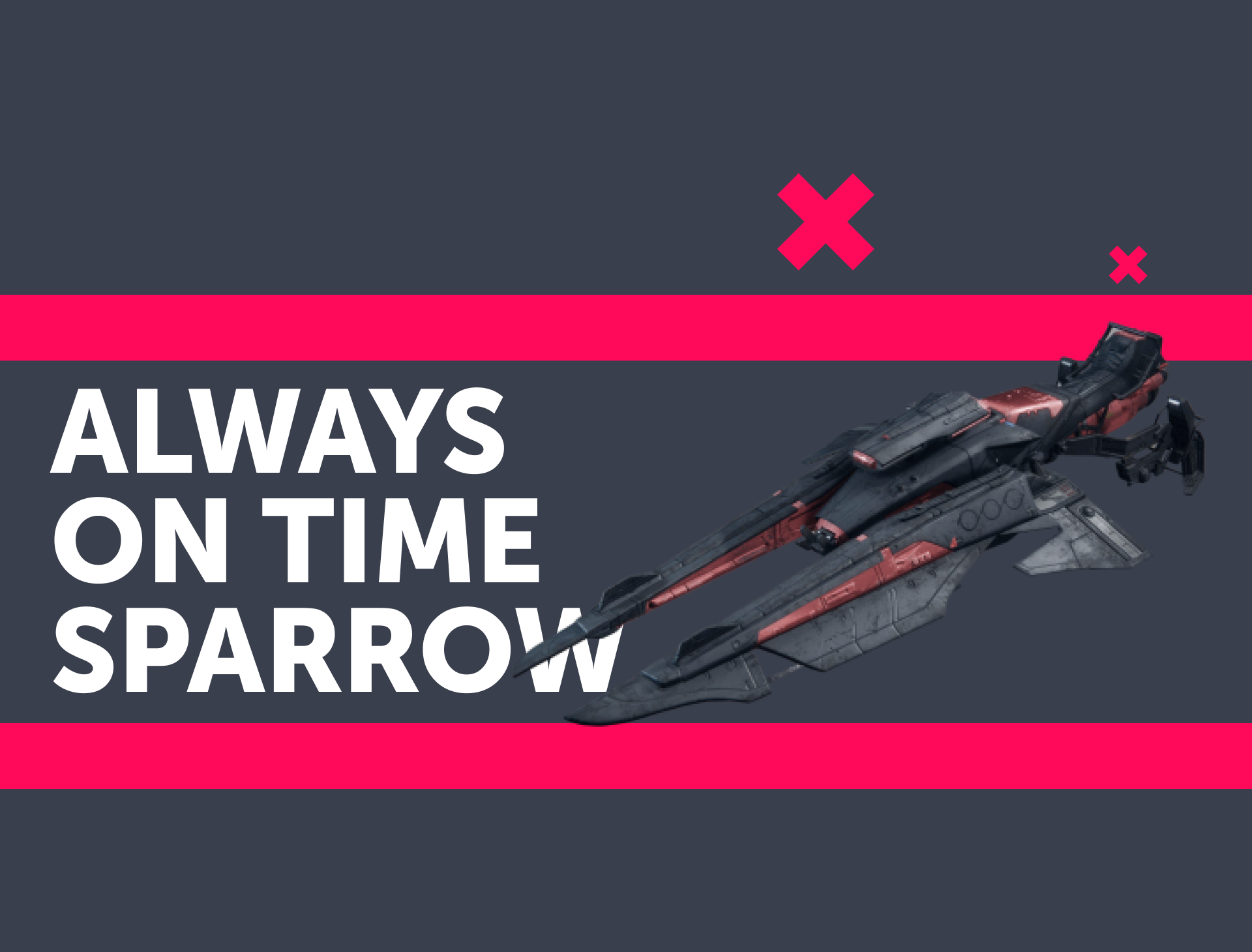 Buy Always on Time Exotic Sparrow Boost Destiny 2 LFcarry