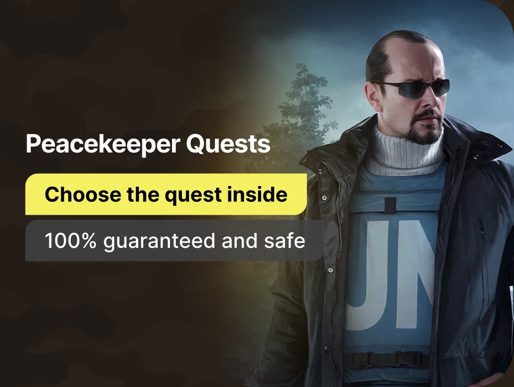 Peacekeeper Quests: pick the quest