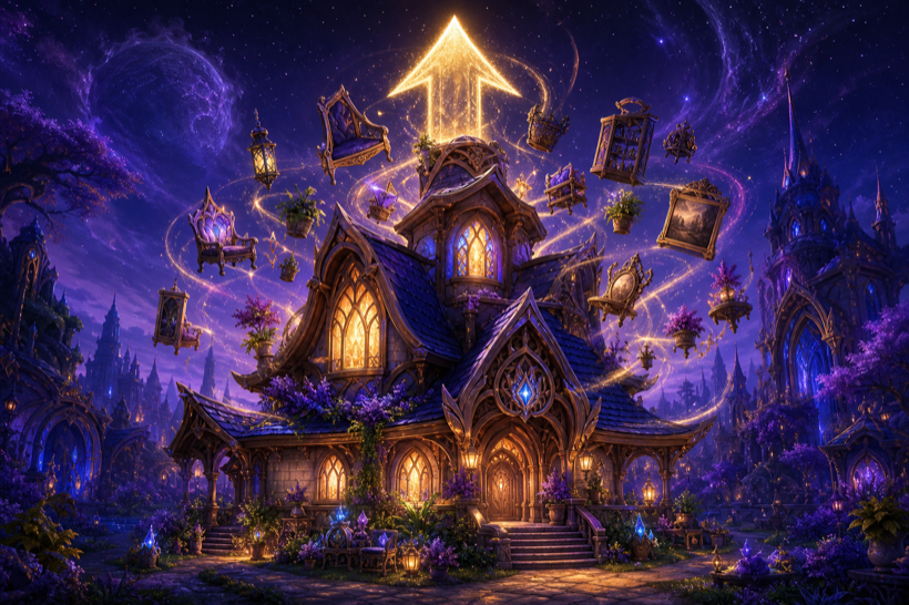 WoW Player Housing Level Boost: Midnight House Leveling